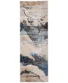 Feizy Sonora 39nwf 2'6"x7'3" Runner Area Rug In Multi