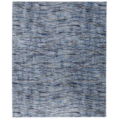 Feizy Sonora Abstract Indoor Blue Area Rug 39nxf 5' X 7'-6"