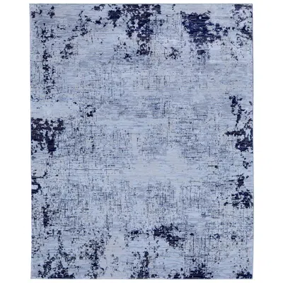 Feizy Sonora Abstract Indoor Blue Area Rug 39plf 6'-7" X 9'-6"
