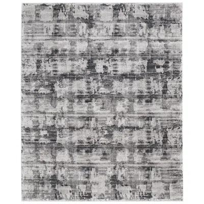 Feizy Sonora Abstract Indoor Gray Area Rug 39nyf 2' X 3'
