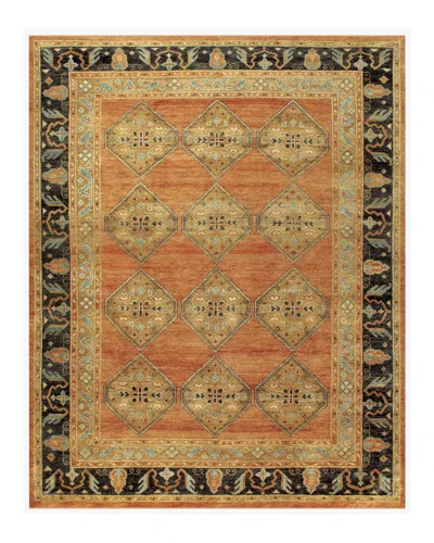 Feizy Ustad 5 Ft 6 In X 8 Ft 6 In Hand-knotted Rug In Orange