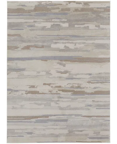 Feizy Vancouver 39fef 5' X 8' Area Rug In Gray