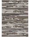 Feizy Vancouver 39fef 8'x10' Area Rug In Brown