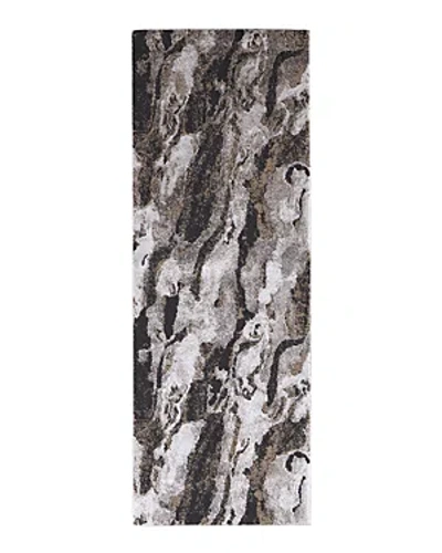 Feizy Vancouver 39fgf Runner Area Rug, 2'10 X 7'10 In Charcoal Black