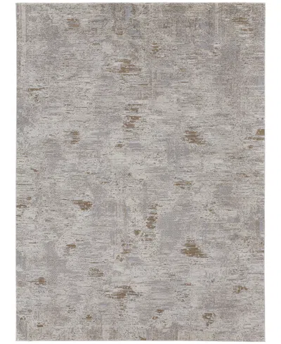 Feizy Vancouver 39fhf 1'8" X 2'10" Area Rug In Gray