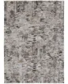 Feizy Vancouver 39fhf 4'x6' Area Rug In Gray,brown