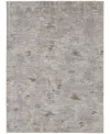Feizy Vancouver 39fhf 8'x10' Area Rug In Ivory,gray