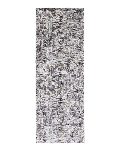 Feizy Vancouver 39fhf Runner Area Rug, 2'10 X 7'10 In Ivory Charcoal