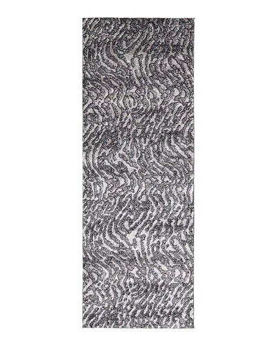 Feizy Vancouver 39fif Runner Area Rug, 2'10 X 7'10 In Beige Charcoal
