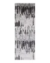Feizy Vancouver 39fif Runner Area Rug, 2'10 X 7'10 In Gray Charcoal