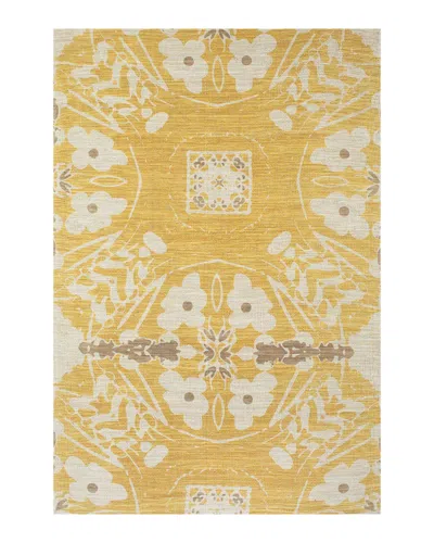 Feizy Verapaz Hand-tufted Rug In Yellow