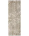 Feizy Waldor 3837f 2'10"x7'10" Runner Area Rug In Brown