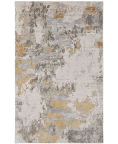 Feizy Waldor 3970f Rug Collection In Ivory,gold
