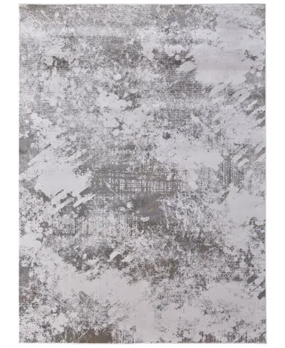 Feizy Waldor 39ndf 6'7"x9'6" Area Rug In Gray