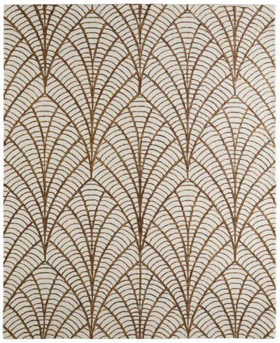 Feizy Wallace 8a44f 8'x10' Area Rug In White