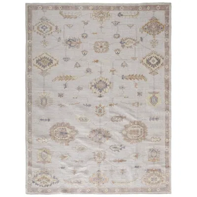 Feizy Wendover Oriental Hand Knotted Ivory Area Rug 6846f 8' X 10'
