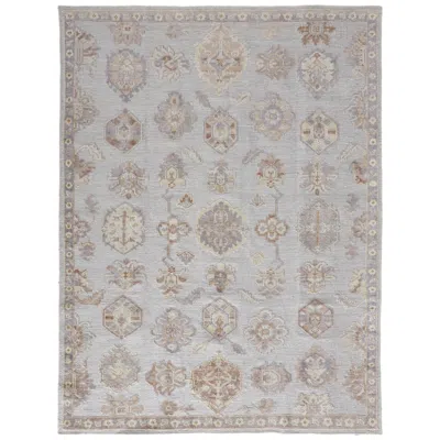 Feizy Wendover Oriental Hand Knotted Ivory Area Rug 6848f 5' X 8'