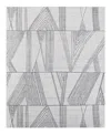 Feizy Whitton 8893f Area Rug, 5' X 8' In Ivory/black