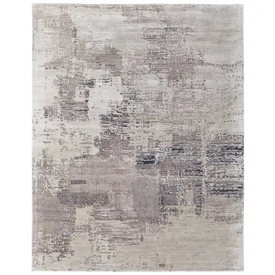 Feizy Zarah Abstract Hand Tufted Brown Area Rug 8917f 2' X 3'