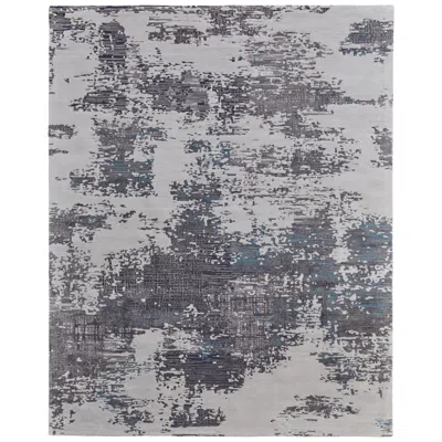 Feizy Zarah Abstract Hand Tufted Ivory Area Rug 8917f 2' X 3'