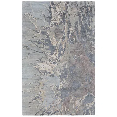 Feizy Zarah Watercolor Hand Tufted Blue Area Rug 8918f 2' X 3'