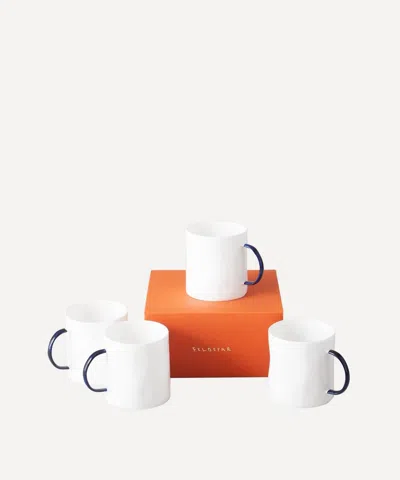 Feldspar Cobalt Coffee Mug Set Of 4