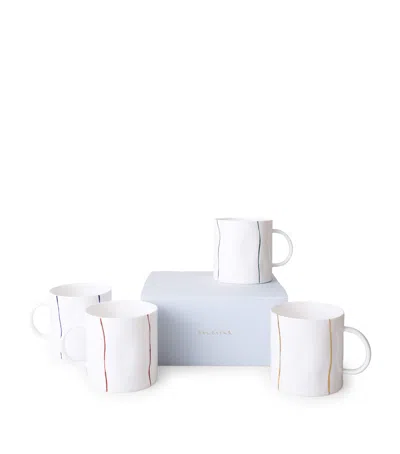 Feldspar Fine Bone China Stripe Tea Mug