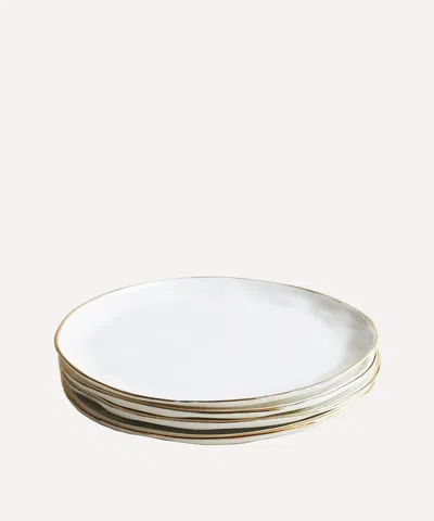 Feldspar Gold Dinner Plate Set Of 4