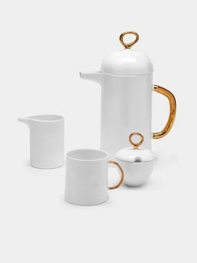 Feldspar Hand-painted 24ct Gold And Bone China Collection