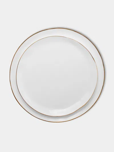 Feldspar Hand-painted 24ct Gold And Bone China Dining Collection