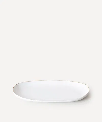 Feldspar Oval Serving Bowl