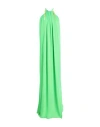 Feleppa Woman Maxi Dress Acid Green Size 10 Polyester