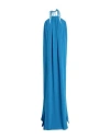Feleppa Woman Maxi Dress Bright Blue Size 8 Polyester