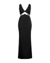 Feleppa Woman Maxi Dress Black Size 6 Polyester, Elastane