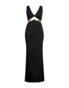 Feleppa Woman Maxi Dress Black Size 10 Polyester, Elastane
