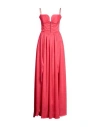 Feleppa Woman Maxi Dress Fuchsia Size 8 Pes - Polyethersulfone In Pink