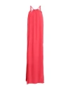 Feleppa Woman Maxi Dress Red Size 6 Polyester In Red