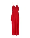 Feleppa Woman Maxi Dress Red Size 8 Polyester