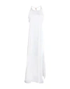 Feleppa Woman Maxi Dress White Size 8 Polyester