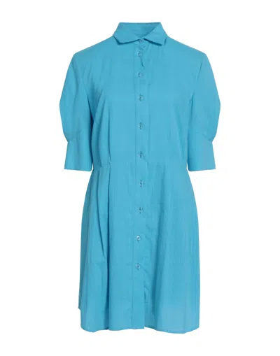 Feleppa Short Dresses In Blue
