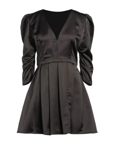 Feleppa Woman Mini Dress Black Size 12 Polyester, Elastane