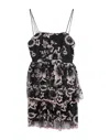 Feleppa Short Dresses In Black
