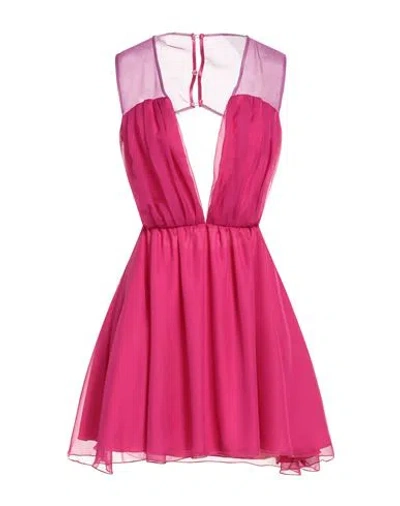 Feleppa Woman Mini Dress Garnet Size 6 Polyester In Red
