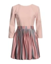 Feleppa Woman Mini Dress Pink Size 8 Polyester, Elastane In Pink