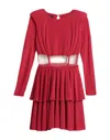 Feleppa Short Dresses In Red