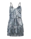Feleppa Woman Mini Dress Sky Blue Size 8 Polyester In Blue