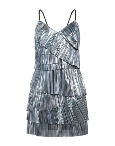 Feleppa Woman Mini Dress Sky Blue Size 8 Polyester