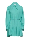 Feleppa Woman Short Dress Turquoise Size 4 Polyester In Blue