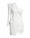 Feleppa Woman Mini Dress White Size 4 Polyester, Elastane