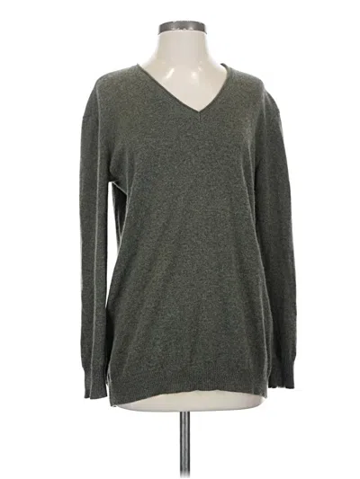 Pre-owned Felicite Cashmere Pullover Sweater In Gray